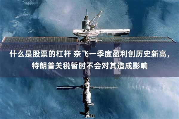什么是股票的杠杆 奈飞一季度盈利创历史新高，特朗普关税暂时不会对其造成影响