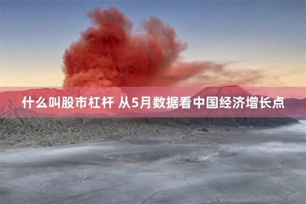 什么叫股市杠杆 从5月数据看中国经济增长点
