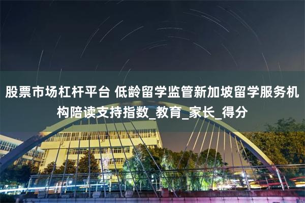 股票市场杠杆平台 低龄留学监管新加坡留学服务机构陪读支持指数_教育_家长_得分